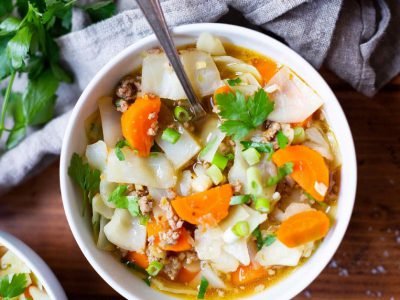 Диетический овощной суп