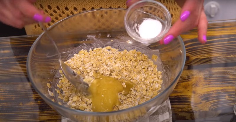 овсяное печенье на кефире