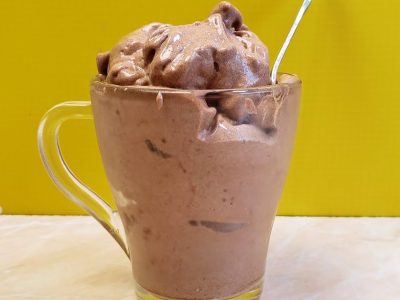 Домашнее бананово-шоколадное мороженое без сахара