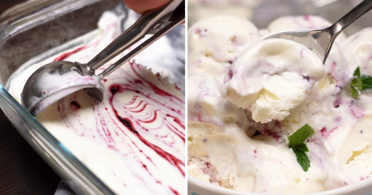 мороженое домашнее