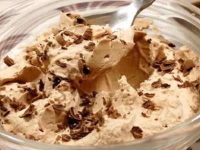 Домашнее шоколадное мороженое