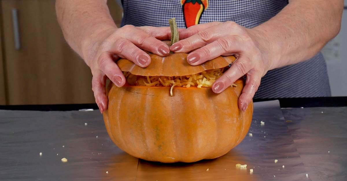 тыква с начинкой