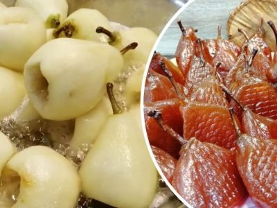 Домашние цукаты из целых груш: очень просто