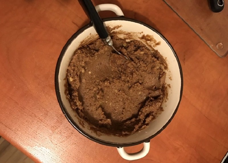 перемешивание массы