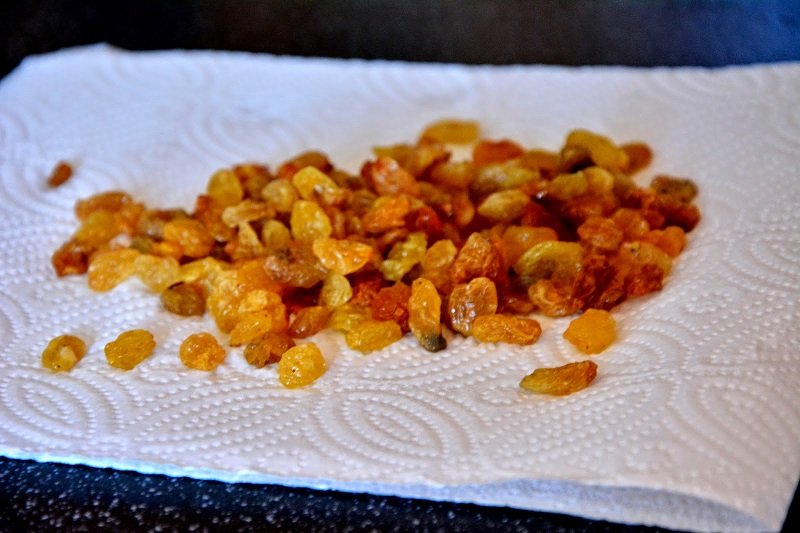 запаривание изюма