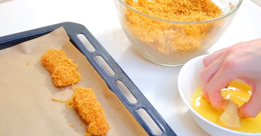Домашние куриные наггетсы в духовке: пошаговый рецепт - Со Вкусом