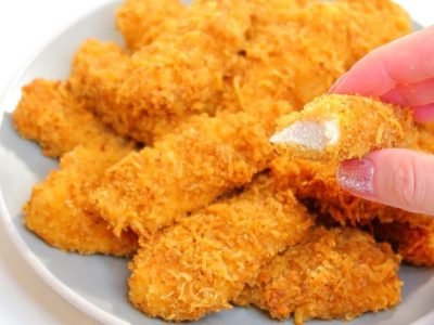 Домашние куриные наггетсы без сковороды