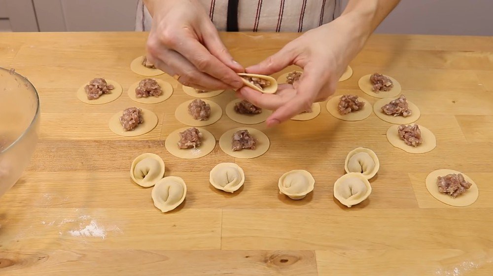 домашние пельмени