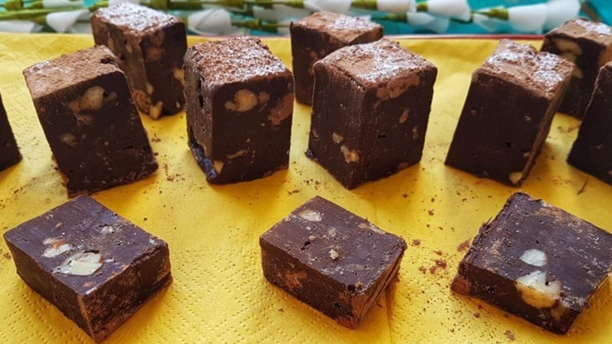 десерт с орехами