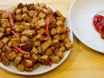 Домашние сухарики