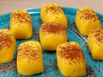 Домашние жевательные конфеты на сковороде