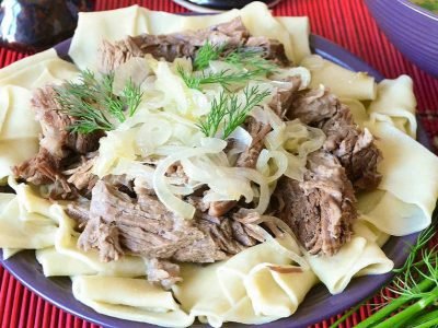 Домашний бешбармак