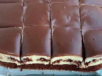 Домашний бисквитный торт с кремом