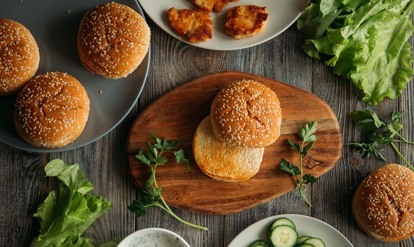 булочки для гамбургера