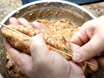 Домашний кебаб в духовке