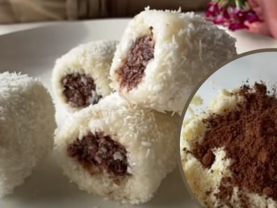 Домашний кокосовый десерт вместо баунти