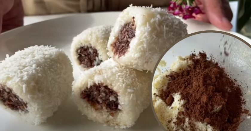 Домашний кокосовый десерт вместо баунти