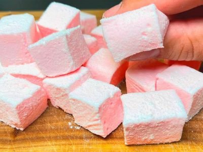 Пружинистый домашний маршмеллоу