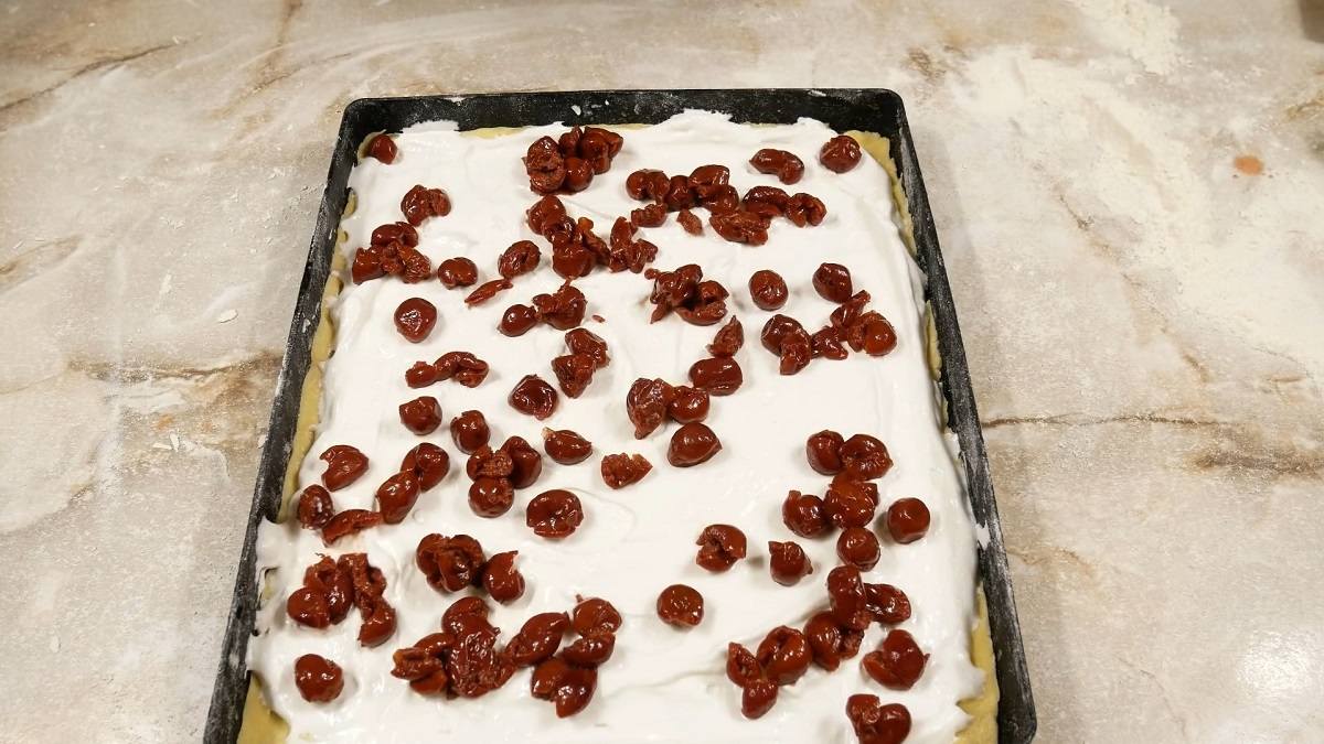 тесто с начинкой