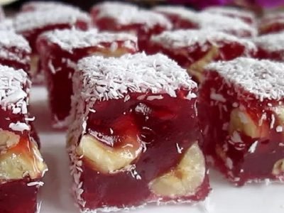 Домашний рахат-лукум с орехами