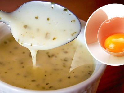 Домашний соус бешамель с яичными желтками