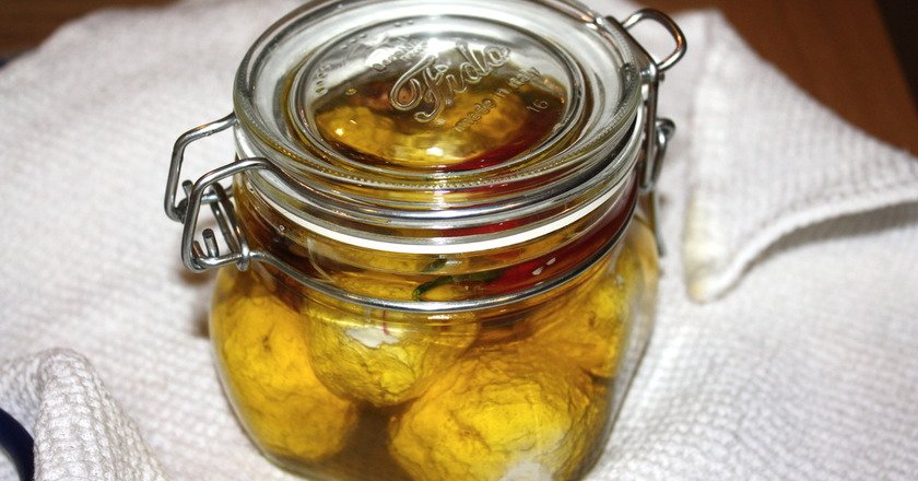 сыр из йогурта в масле