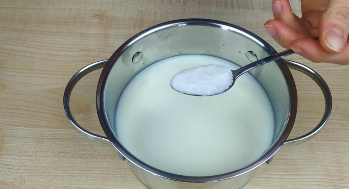 домашнее молоко