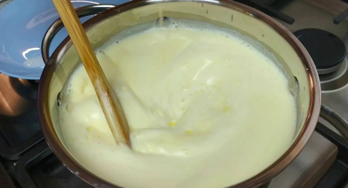 молоко с яйцами