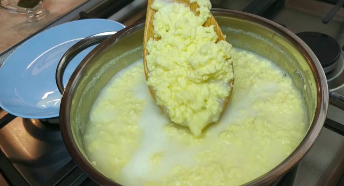 домашний сыр из молока