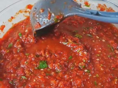 Домашняя аджика без варки