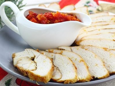 Домашняя буженина из куриной грудки