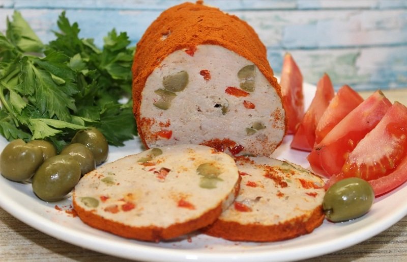 вареная колбаса мортаделла