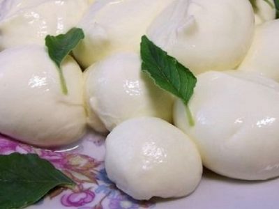 Домашняя моцарелла