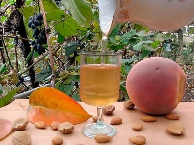 Домашняя персиковая настойка