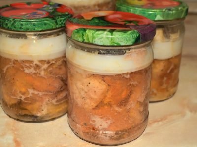 Домашняя тушенка из свинины