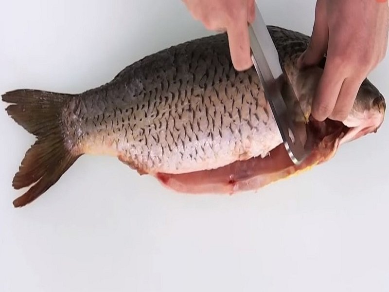 очистка рыбы