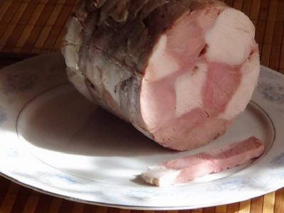 Домашняя ветчина