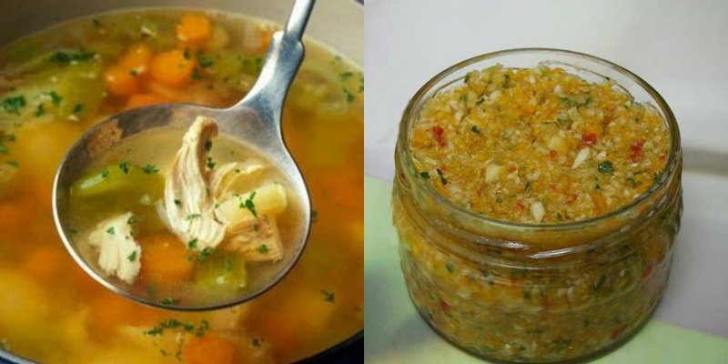 заготовка для супа