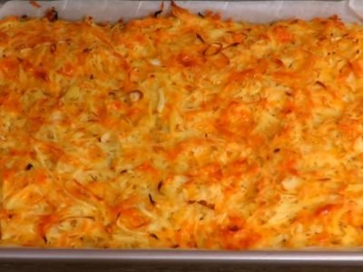 Нежнейший драник с грибами из духовки