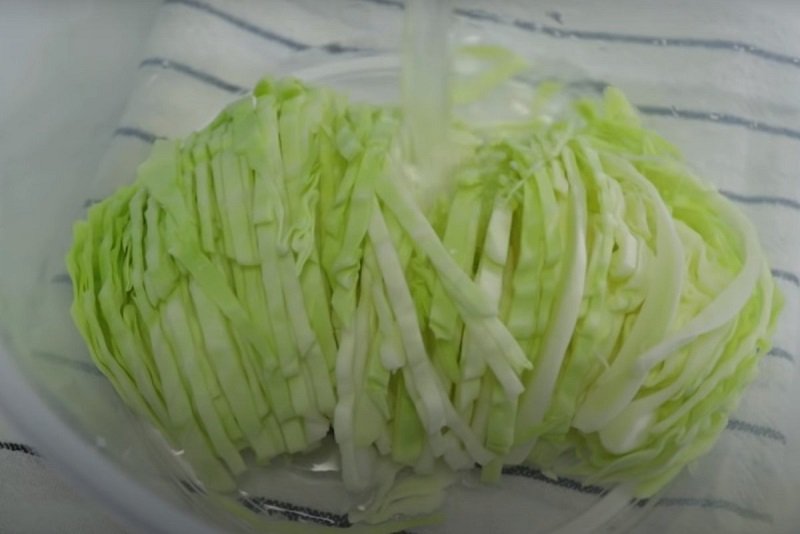 нашинкованная капуста