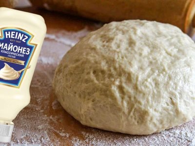 Универсальное дрожжевое тесто на майонезе