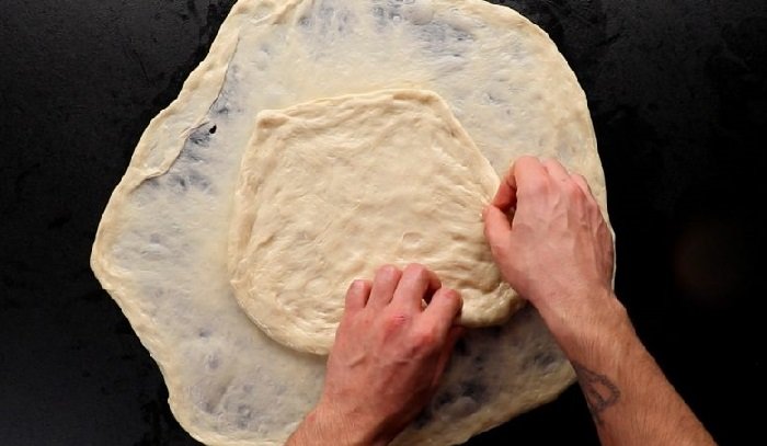 пирог из растяжного теста