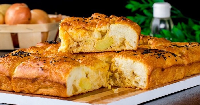 пирог с картофельной начинкой