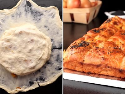 Дрожжевой пирог с картошкой