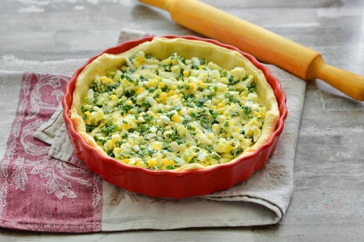 тесто с начинкой