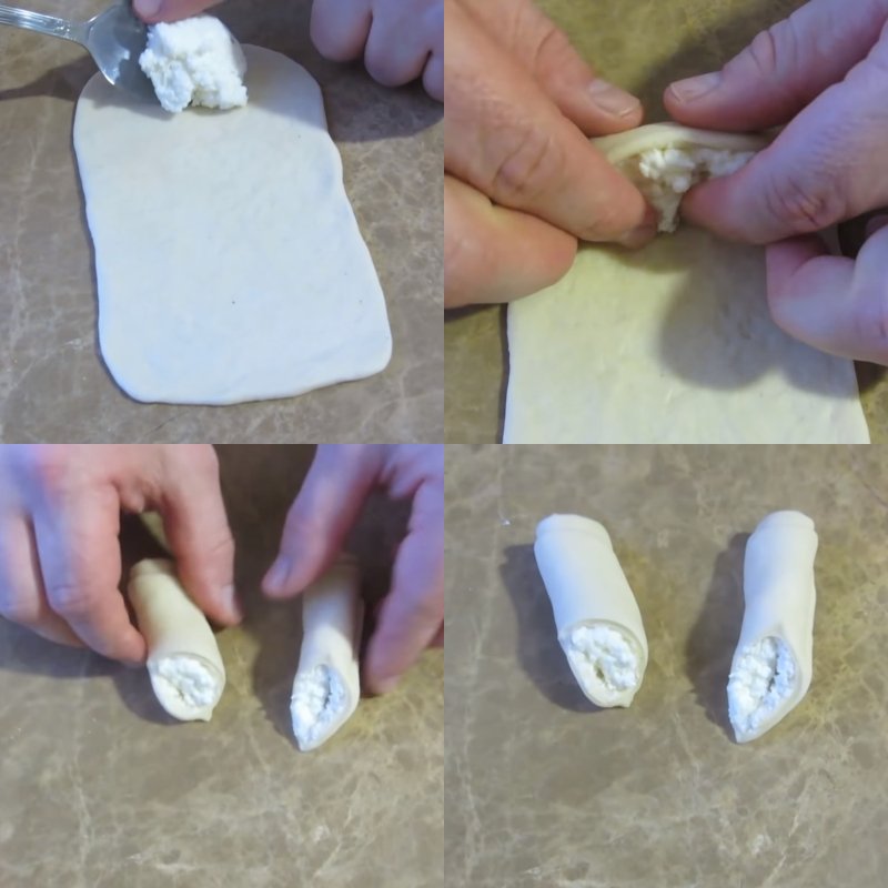 быстрый дрожжевой пирог с творогом