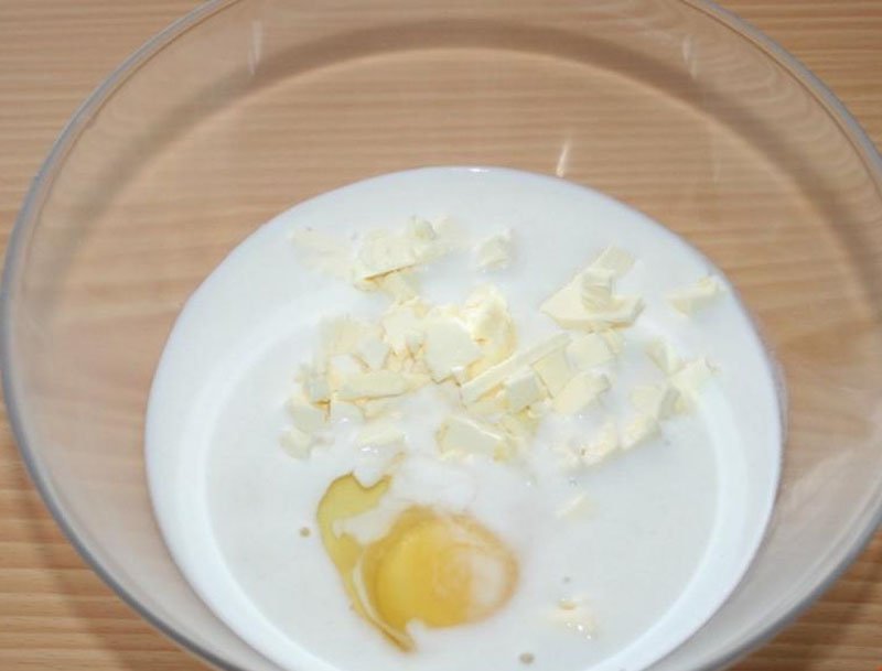 дрожжевое тесто для рулета