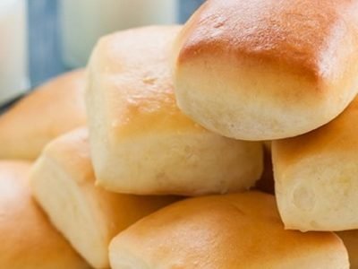 Техасские дрожжевые булочки на молоке