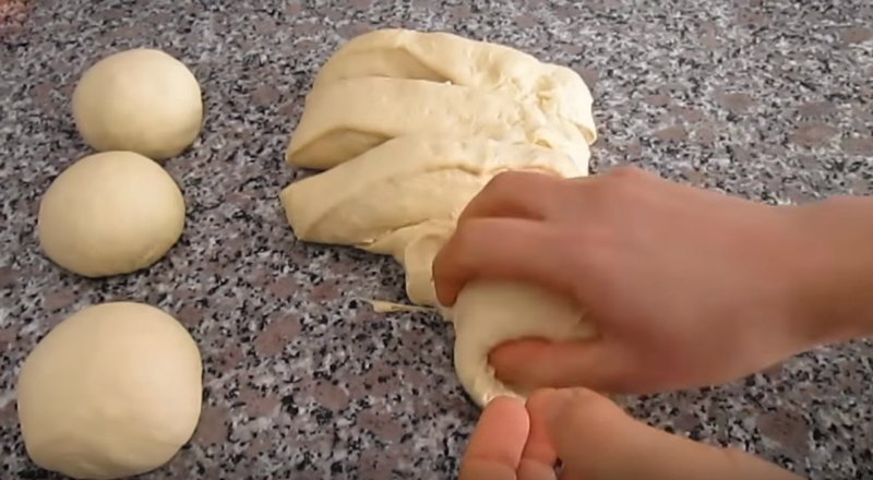 тесто для булочек