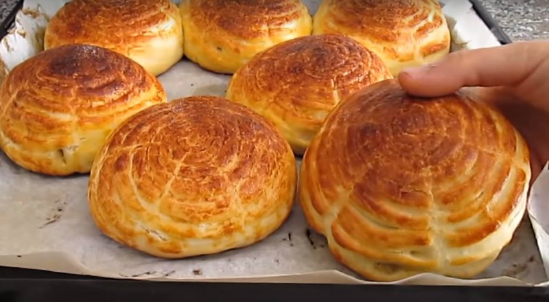 пышные булочки с начинкой